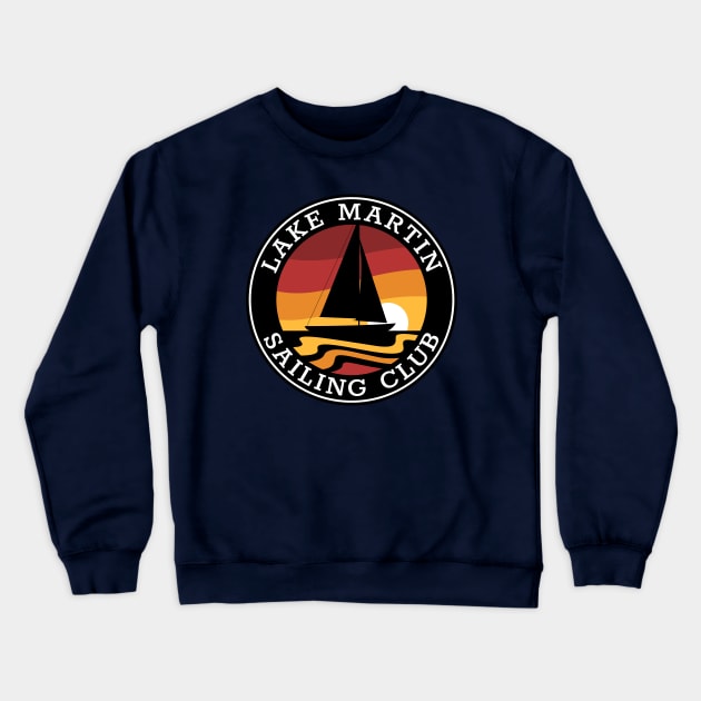 Lake Martin Sailing Club Crewneck Sweatshirt by Alabama Lake Life